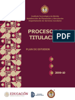 Guia Del Proceso de Titulacion Integral 2009 10