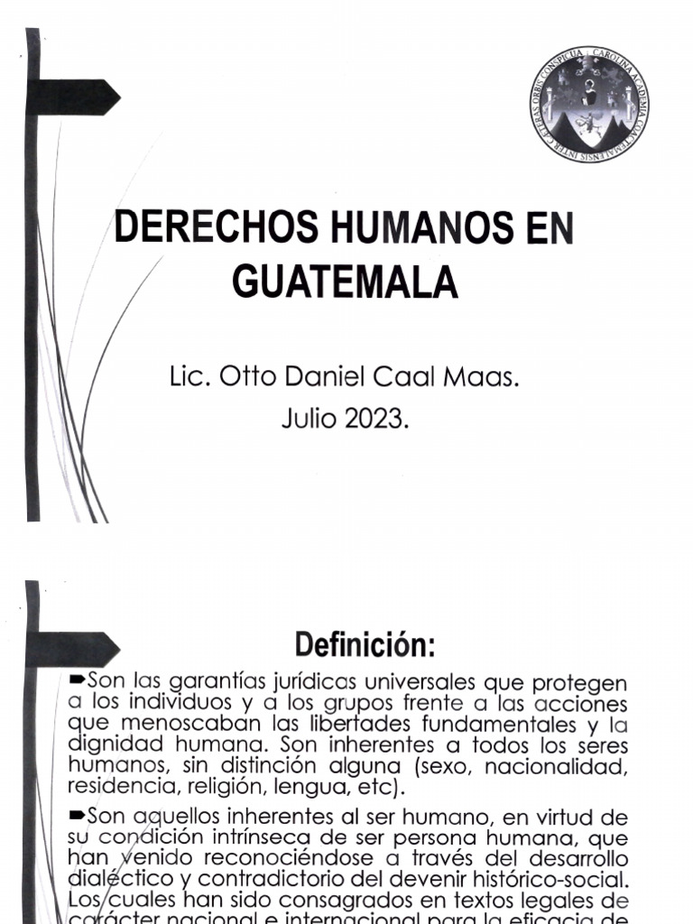Derechos Humanos en Guatemala | PDF
