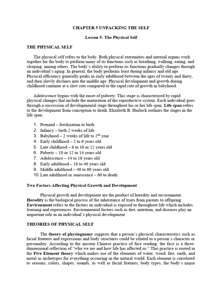 Understanding The Self Module 7