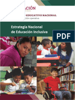 Estrategia Nacional de Educación Inclusiva