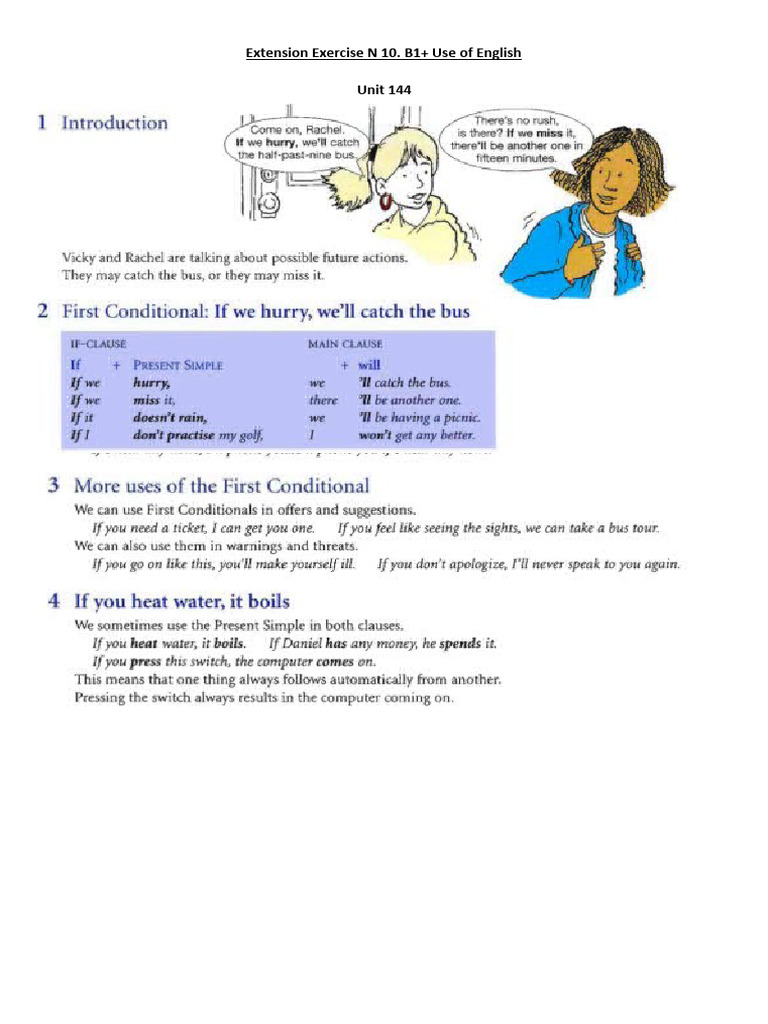 English Exercises Pdf