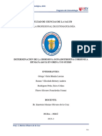 Esquema Del Informe de Práctica 6-Determinación de Gonadotrofina Coriónica Humana (HCG)