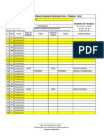 Modelo de Planilla de Asistencia Septiembre 2023