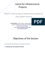 PF 2018 - 2019 Lecture 2 - Structuring A Project Finance
