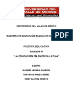 La educación en América Latina