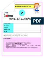 2º Evaluación Matemàticas