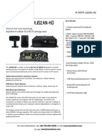 SD Card AI MDVR JS2AN HD Spec Sheet