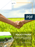 Policy Paper Konsep Partisipasi Petani Dalam Pengembangan Dan Pengelolaan Jaringan Irigasi