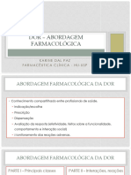 Aula Abordagem Farmacológica - Analgesicos