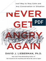 Never Get Angry Again by David J Lieberman Terjemahan