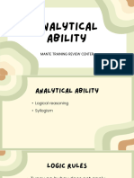Analytical Ability
