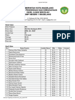 Laporan Hasil Ujian 8F