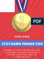 Testando Produtos