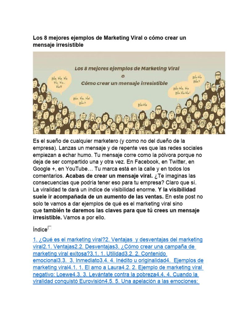Los 8 mejores ejemplos de Marketing Viral o cómo crear un mensaje ...