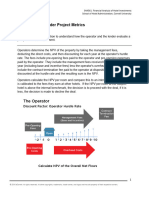 Sha611 Operator Lender Metrics