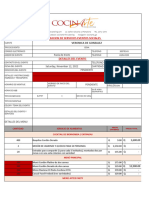 Cotización 12 de Noviembre 2022 CENA Verónica de González