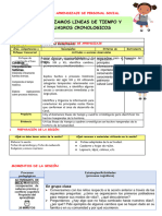 Sesión de Aprendizaje Lineas de Tiempo Ps.