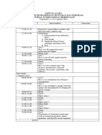 Jadwal Acara