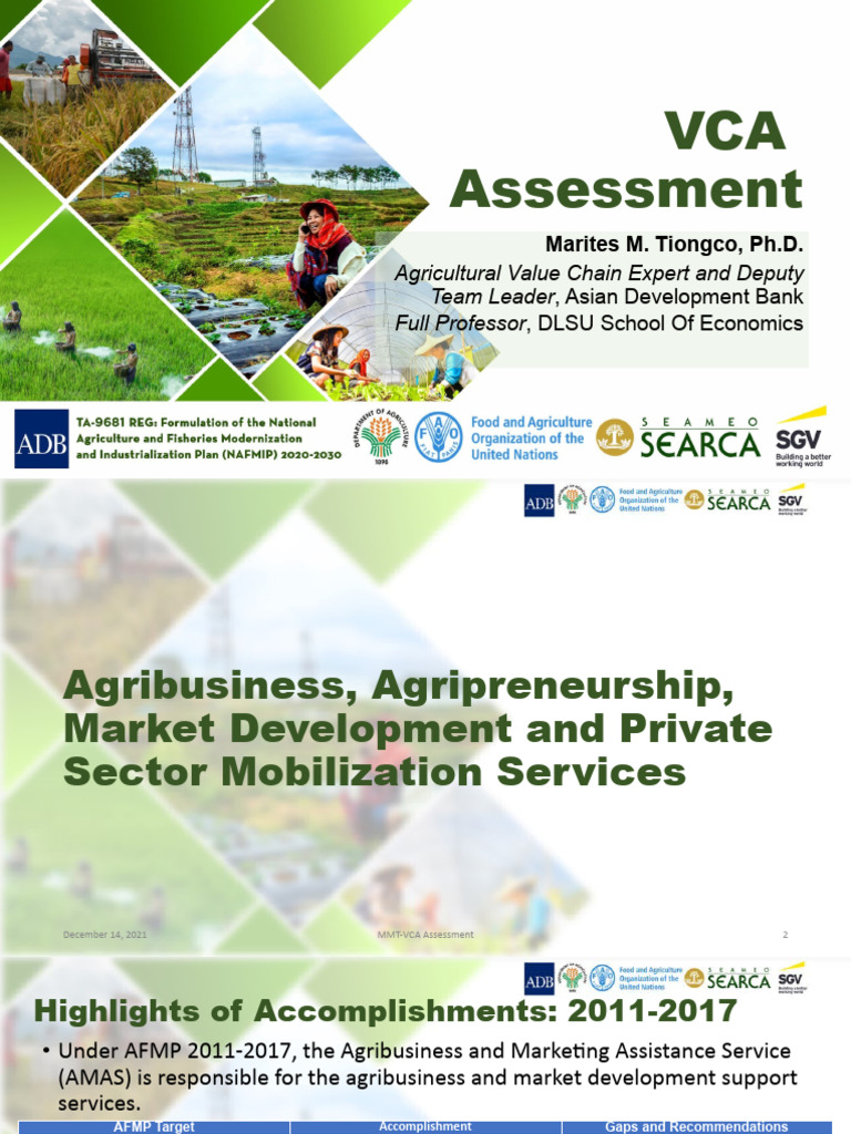 6. Climate Resilient, Agri-Industrialization Oriented Value Chain ...