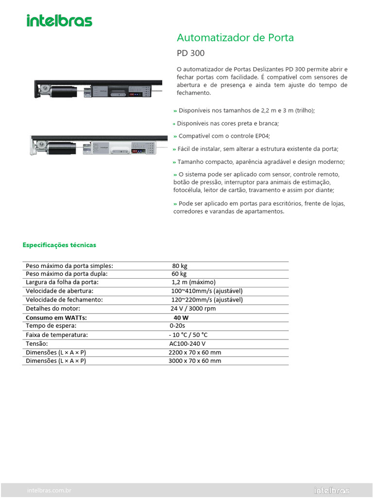 Datasheet PD 300 PT | PDF