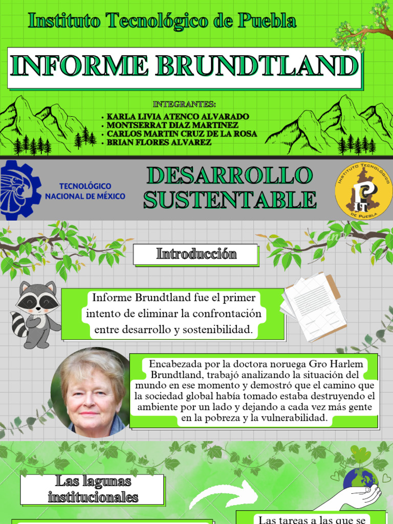 Informe Brundtland y Desarrollo Sostenible | PDF | Sustentabilidad ...