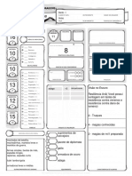 Ficha Oficial D&D 5E Editável