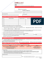 CIMB Bank Malaysia Transaction Dispute Form