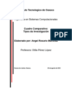 Cuadro Comparativo Tipos de Invetigacion