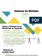 ISem-Topografía - Sistema de Medidas Semana Del 27 Al 31 de Marzo