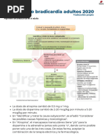 Algoritmo Taquicardia Adulto AHA 2020 | PDF