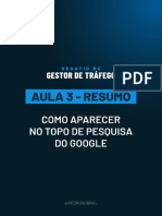 DGT Aula 3 Como Aparecer No Topo Da Pesquisa Do Google