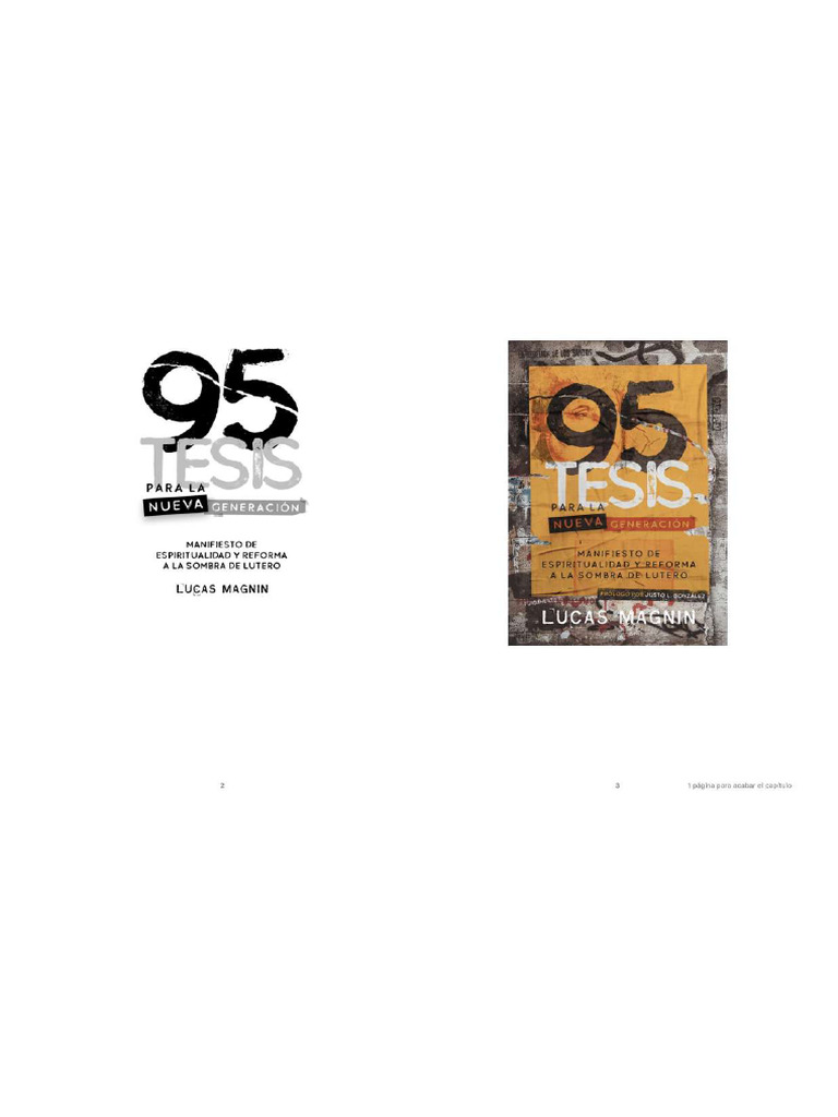 Libro de 95 Tesis Magnin | PDF