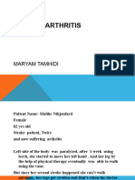 Arthritis Maryam Tamhidi Report