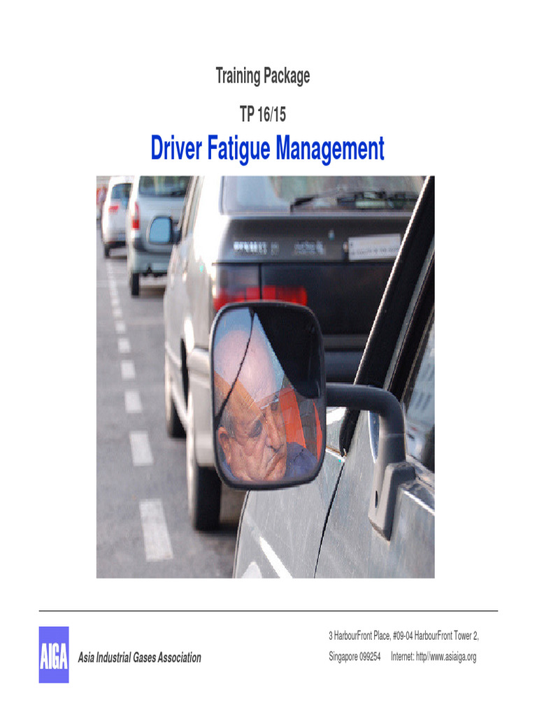 Driver Fatigue Management Guide | PDF