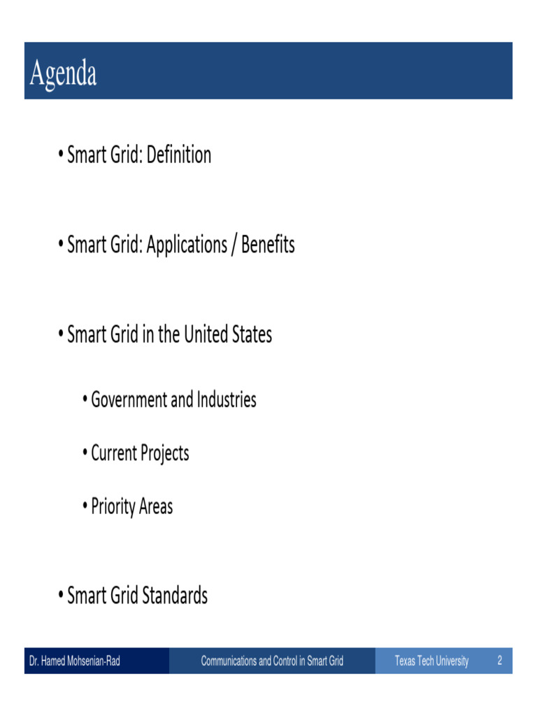Smart Grid Topic 2 Smart Grid-2-43 | PDF