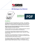 Hydrogen Gas Detector - IO Manual