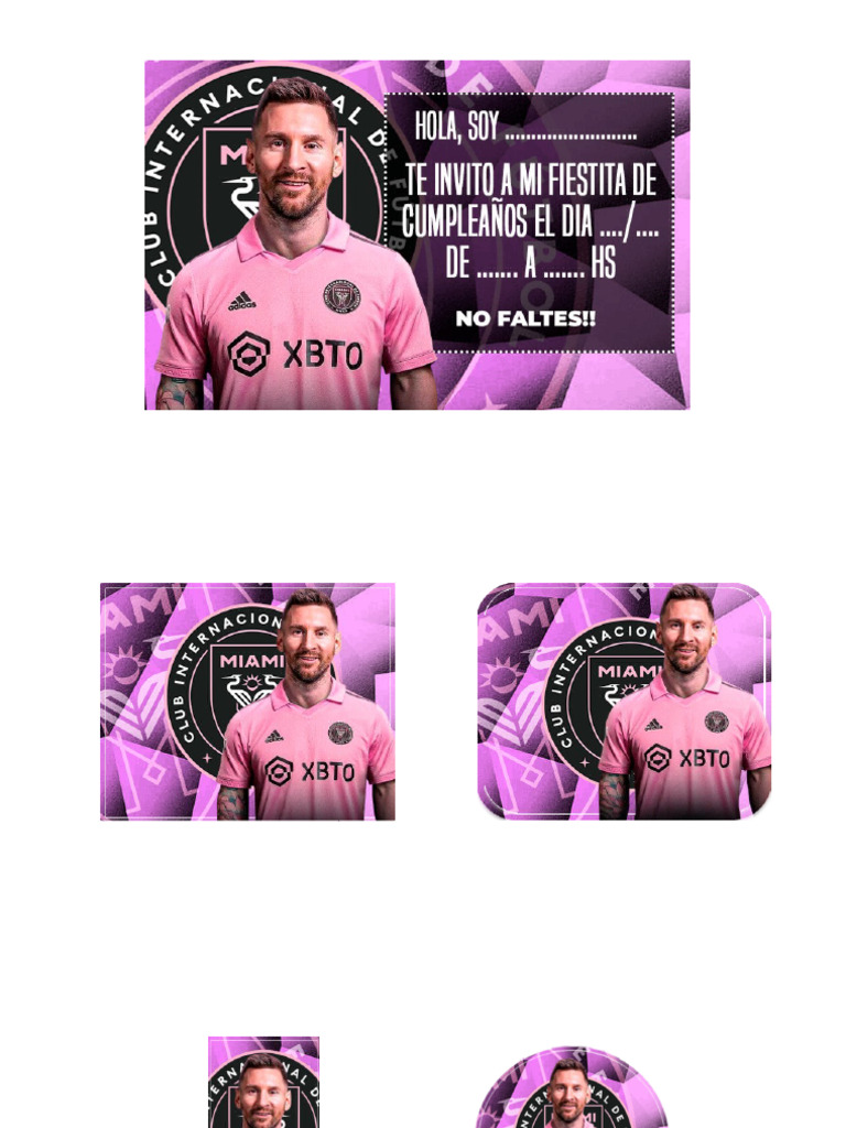 Kit Messi Inter Miami | PDF