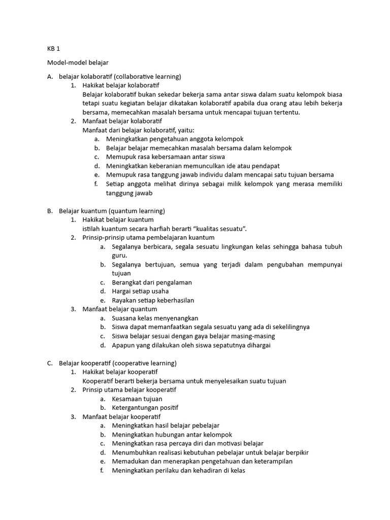 Dokumen Rangkuman | PDF