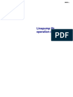 Linapump IIIr operation manual
