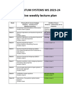 01 OPEN QUANTUM SYSTEMS WS 2023-2024 - Program