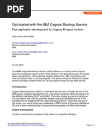 Download Cognos Mashup Service by Yong Zhang SN67969623 doc pdf