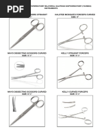 Normal Delivery Instrument Sets Overview | PDF | Uterus | Surgical Suture