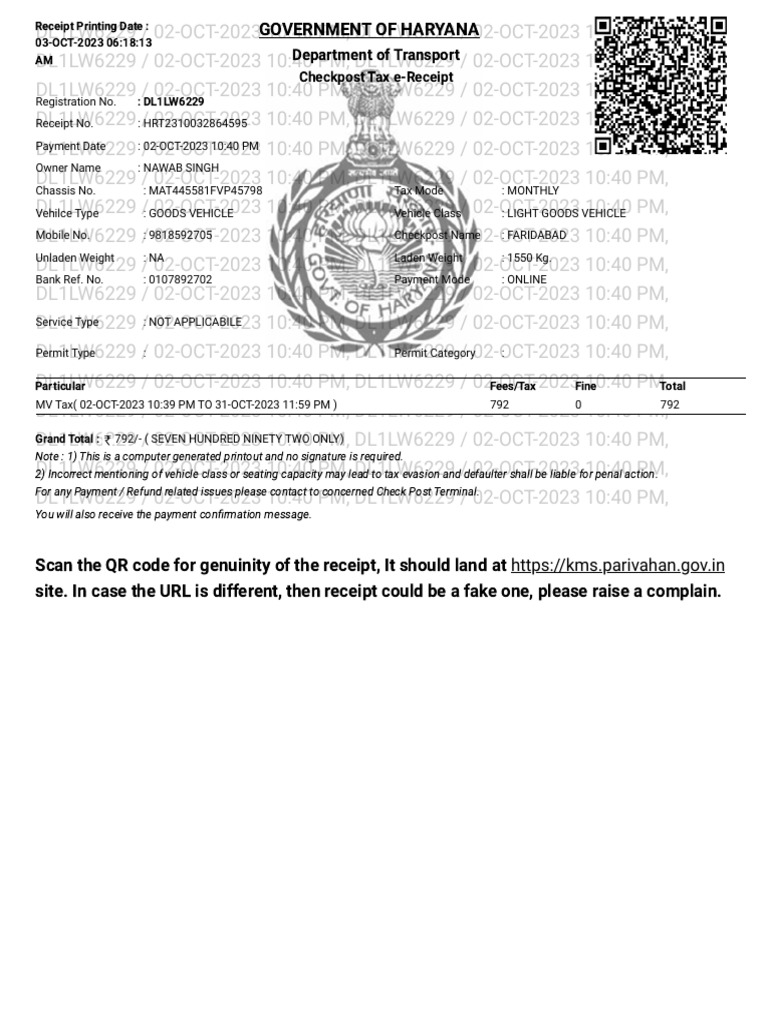 Online Tax Payment Portal PDF