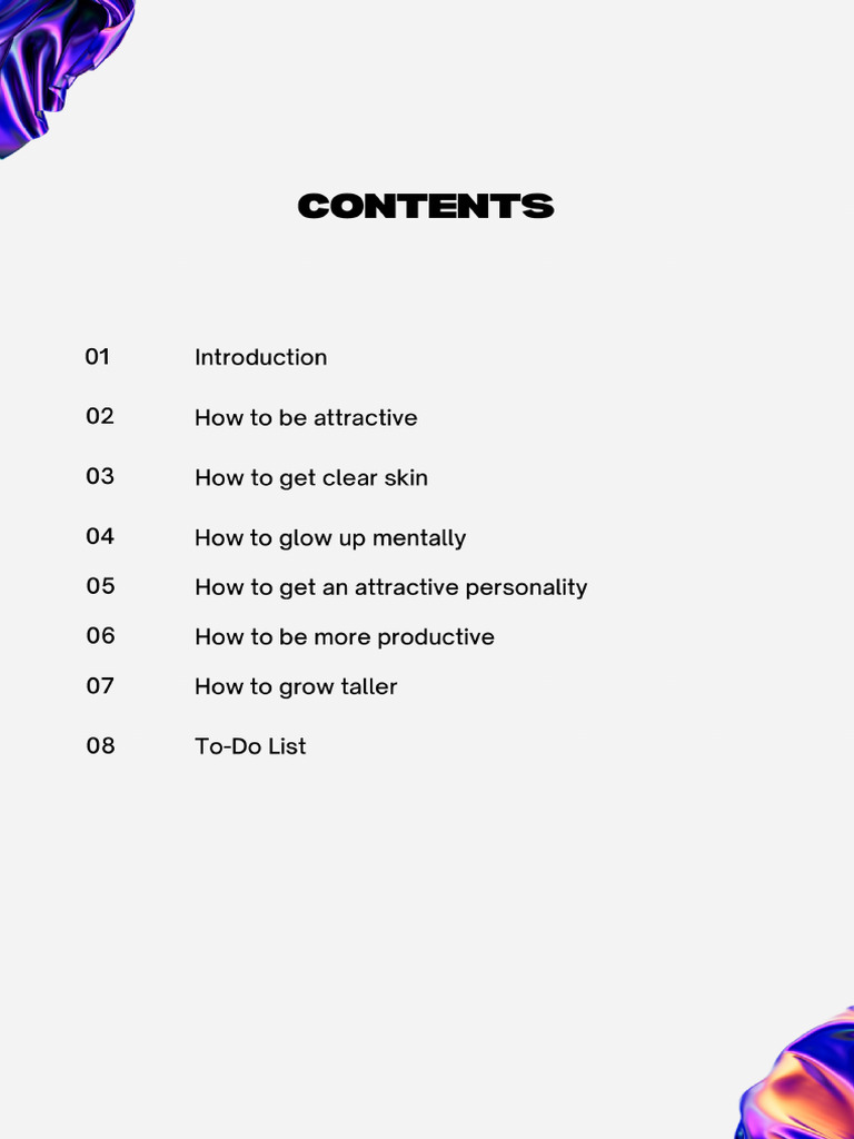 Project Glow Up | PDF