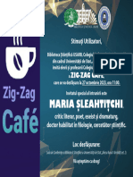 Şedinţa ordinară a ZIG-ZAG CAFÉ