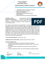 Food Processing Project Proposal