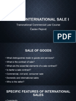 Class 3 International Sale