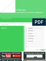 Wonderware OI Servers - Resetting Market Expectations for Device Integration(1)