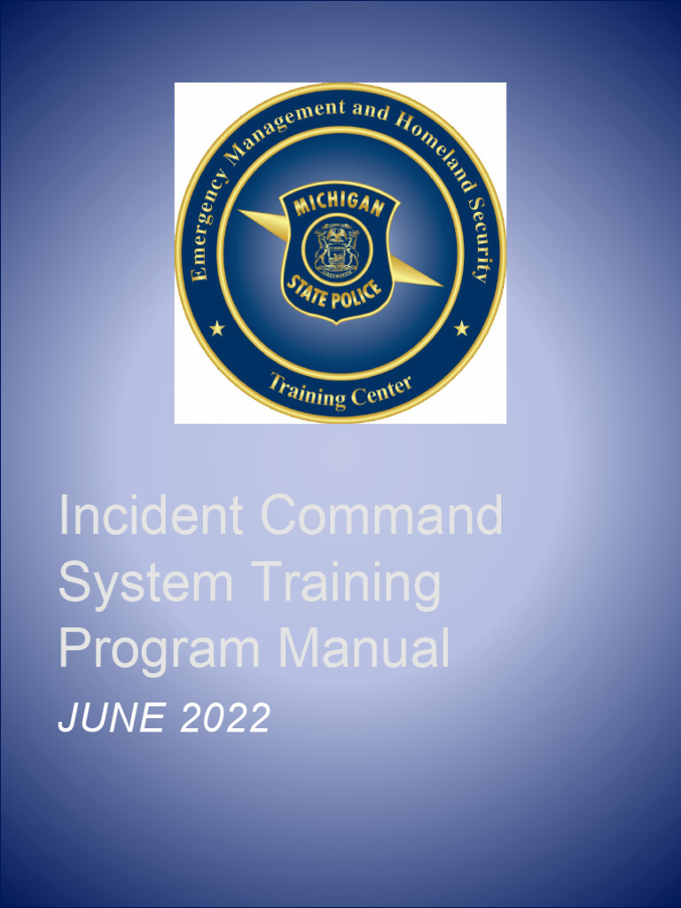 ICS Training Program Manual FINAL PDF 62922 PDF