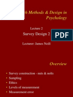 Research Methods & Design in Psychology